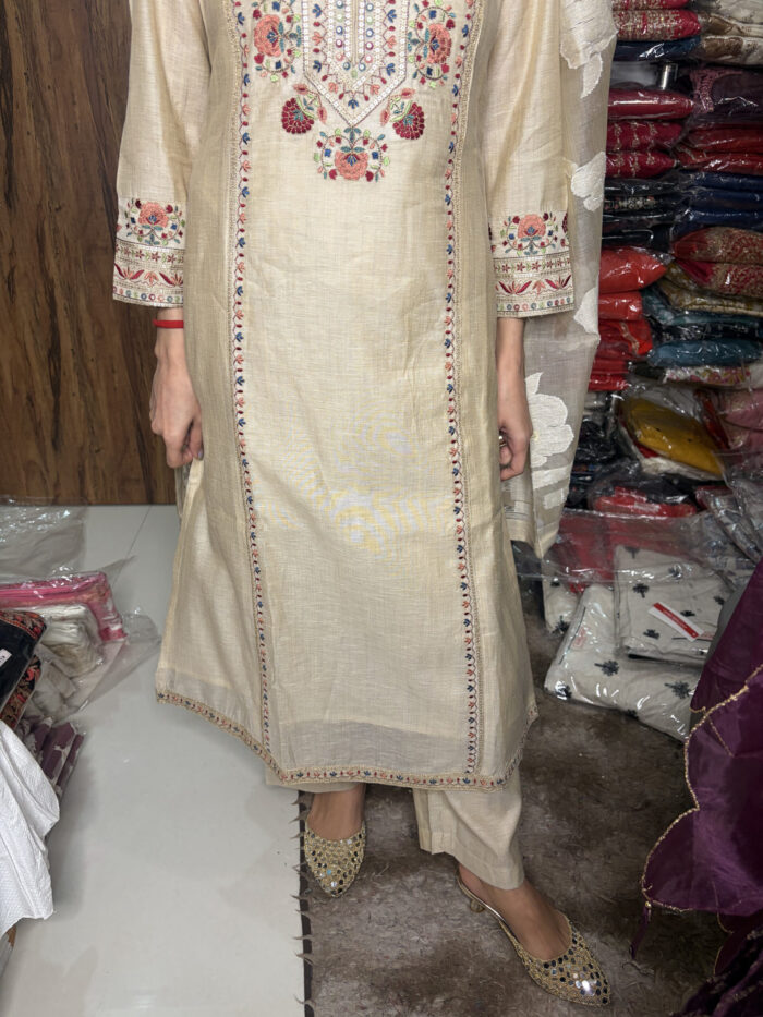 Viral Cotton Chandheri Suit - Image 4