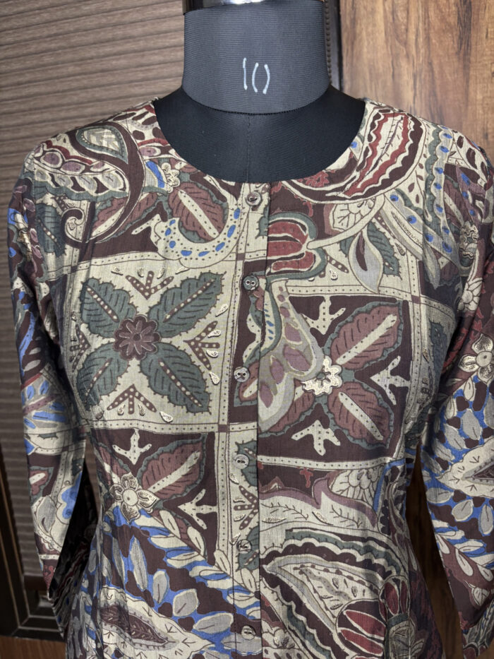 Floral Muslin Cord-Set - Image 4