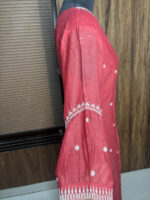 Rust Mul Chanderi Suit - Image 4