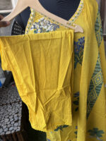 Yellow Noodle Strap Cotton suit - Image 6