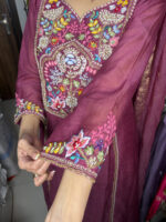 Embroidered Mul Chandheri - Image 3