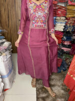 Embroidered Mul Chandheri - Image 4