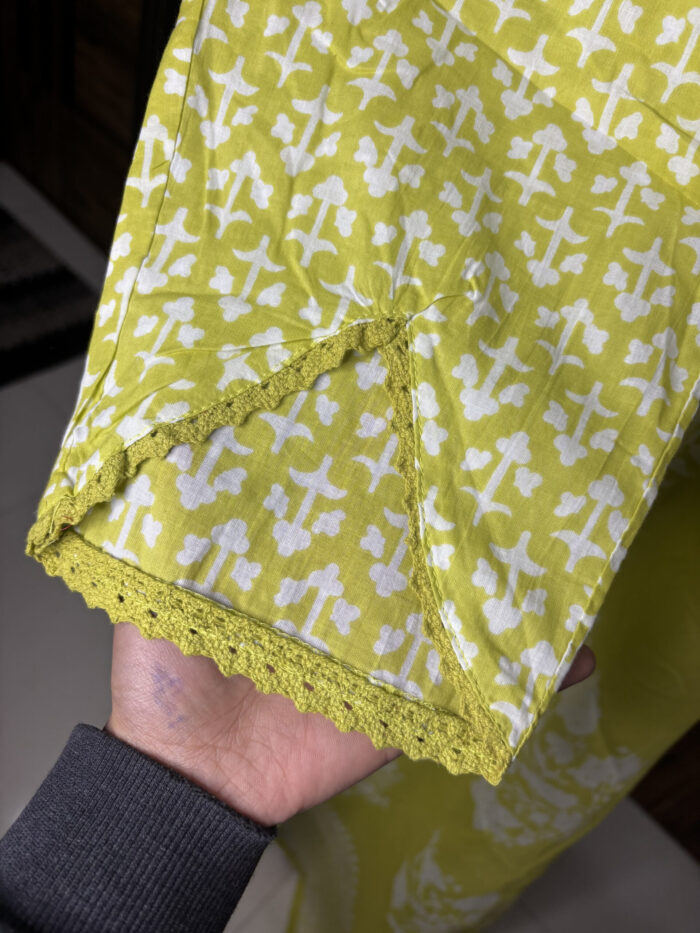 Green Noodle cotton Suit - Image 6