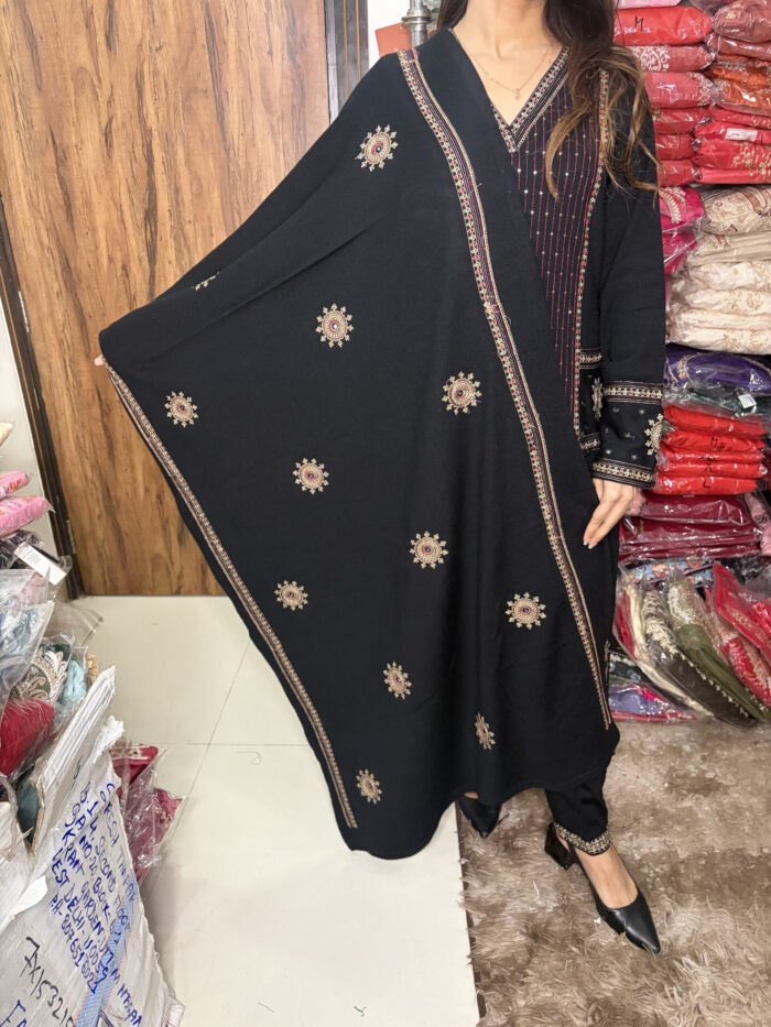 Knitted A Line Suit - Image 3