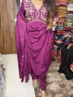Alia Cut Chinon Anarkali - Image 7