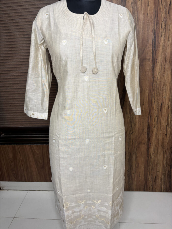 Cotton Chanderi  Suit - Image 2
