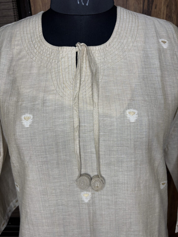 Cotton Chanderi  Suit - Image 5