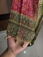 Green Crushed Tissue Suit - Image 5