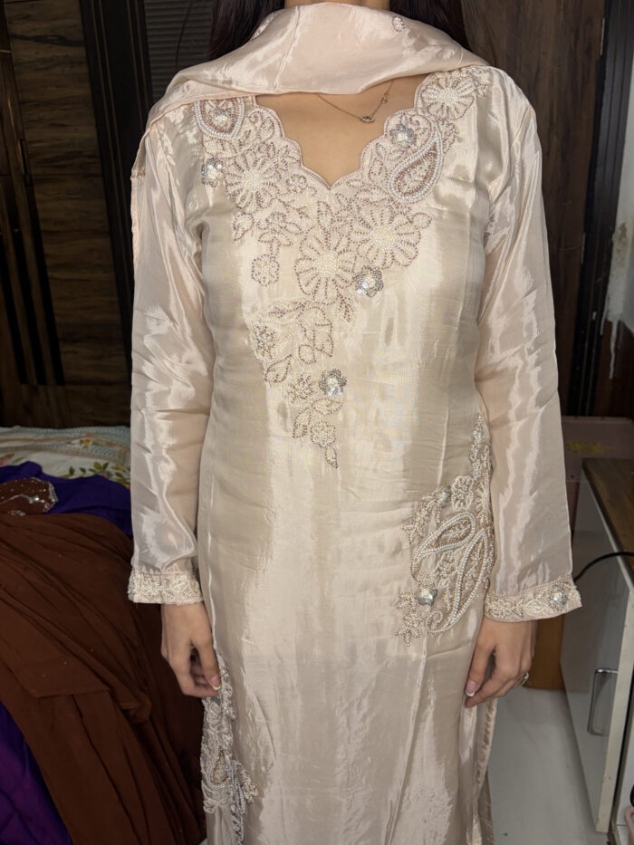 Ivory pearl work suit - Image 2