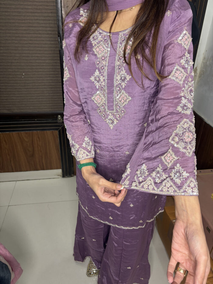 The Lilac Sharara - Image 2