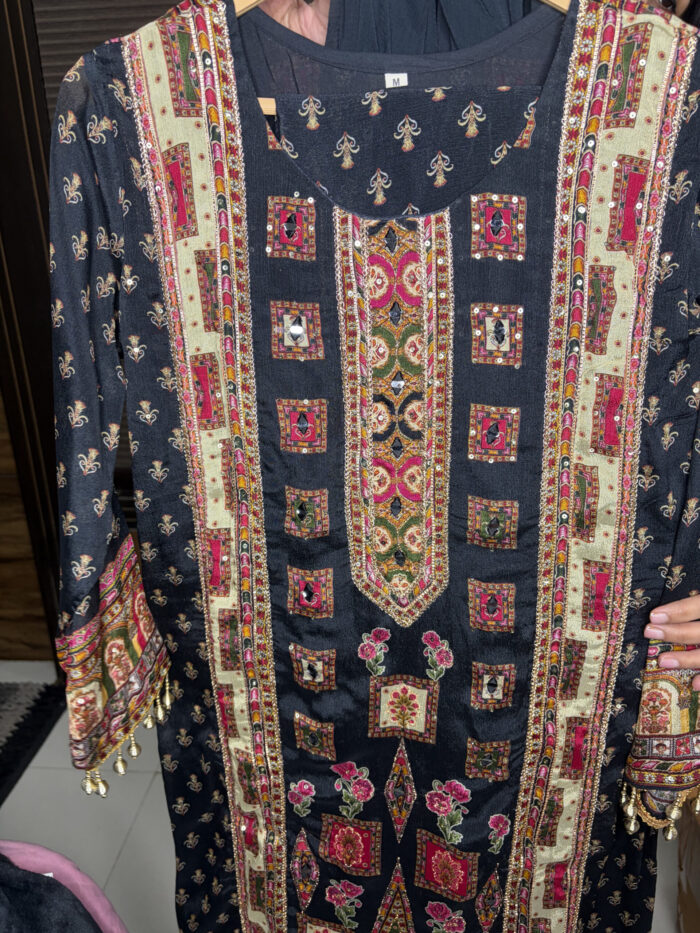 Karachi Print Suit - Image 8