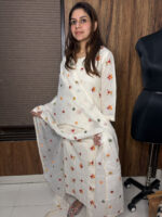 White Shiffali Cotton Suit