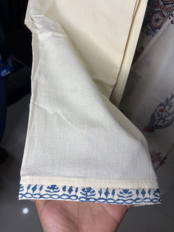 Cotton Floral Printed Suit - Image 8