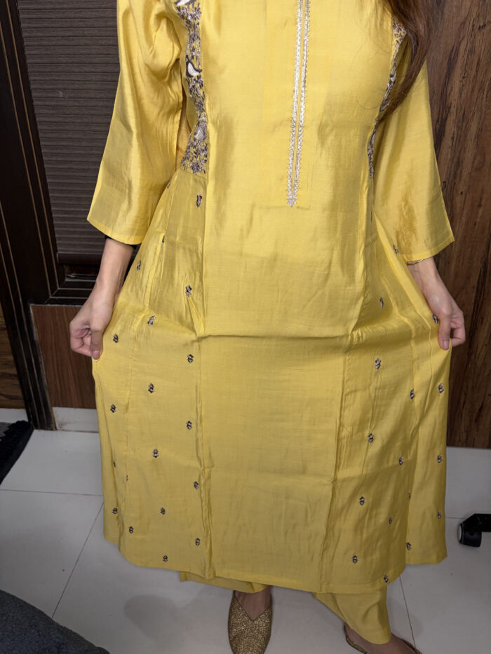 Yellow Modal Suit - Image 4