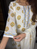 The White Printed Suit - Image 5