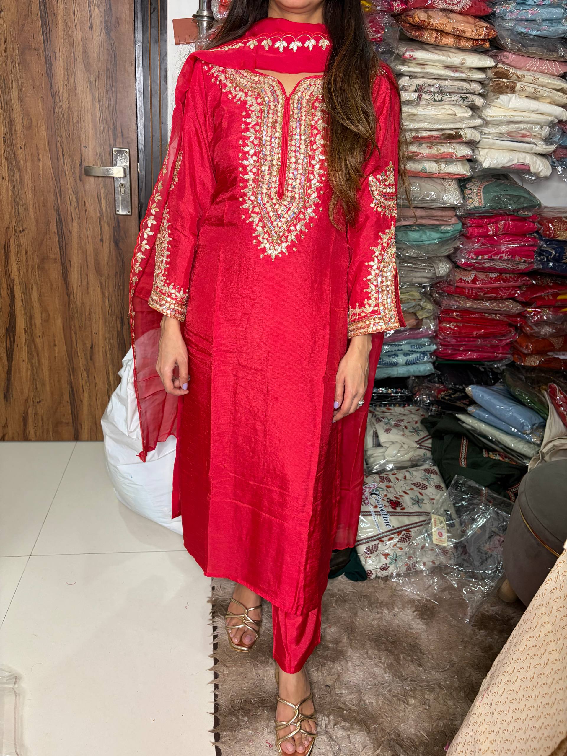 photo_1_2025-11-25_13-34-58.jpg Wedding Bliss Fabric Dola Silk - Image 1