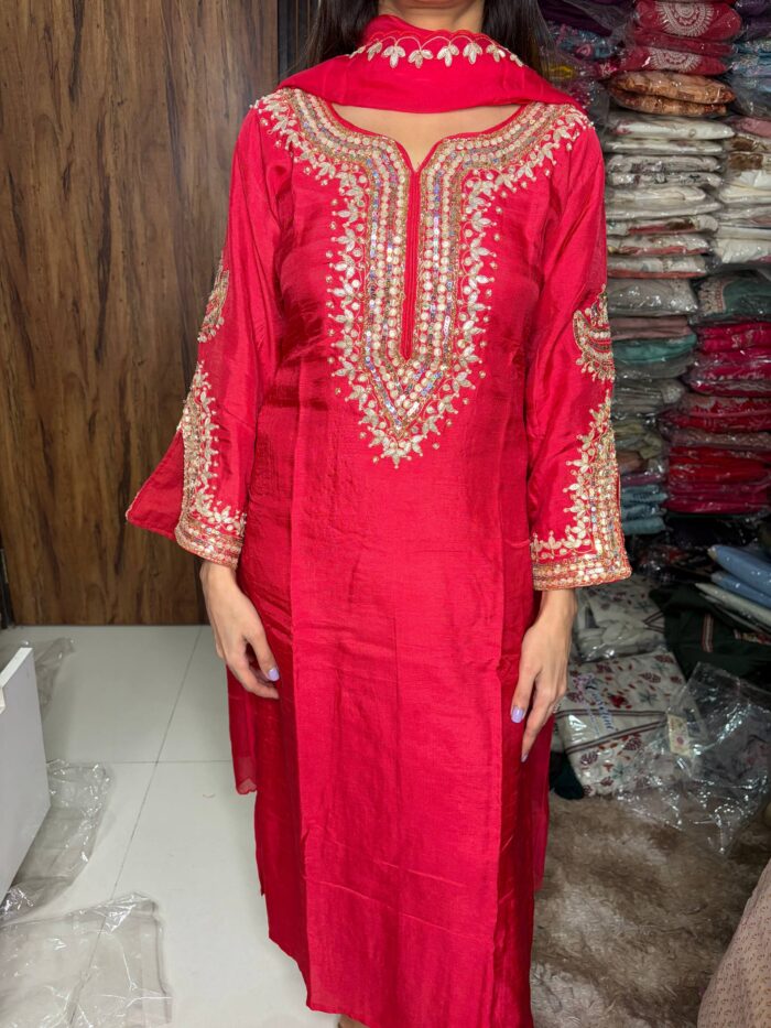 Wedding Bliss Fabric Dola Silk - Image 5