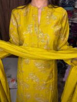 Floral formals Fabric Muslin - Image 6