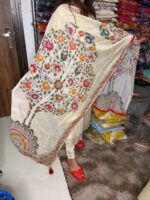 Pastel Chandheri 3 Pcs Fully Stitched Suit - Image 3