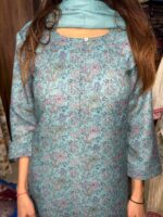 Winter Pastels  3 Pcs Fully Stitched Suit - Image 2